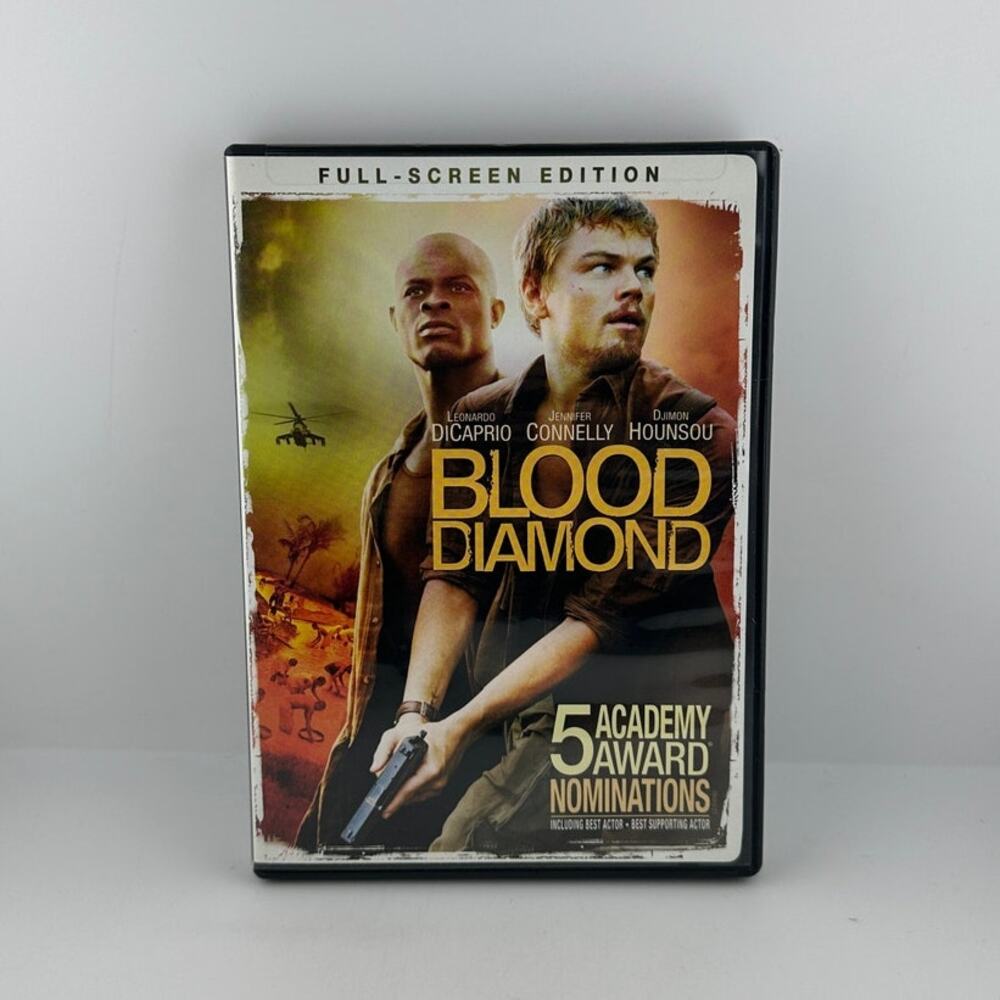 Blood Diamond DVD Full Screen Leonardo DiCaprio Jennifer Connelly 2007